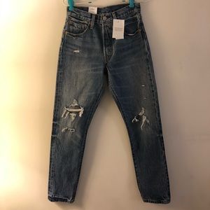 Levis 501 skinny new with tags